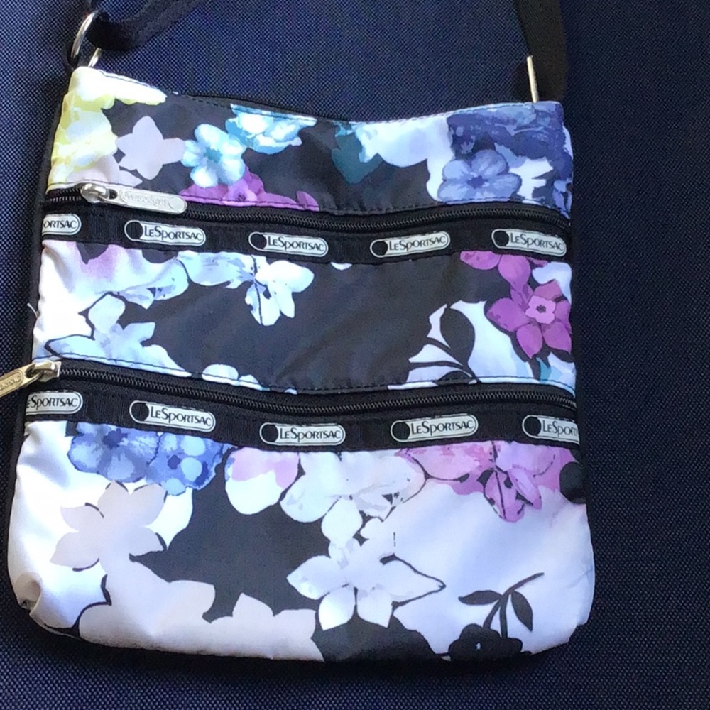 LeSportsac crossbody bag. Floral print